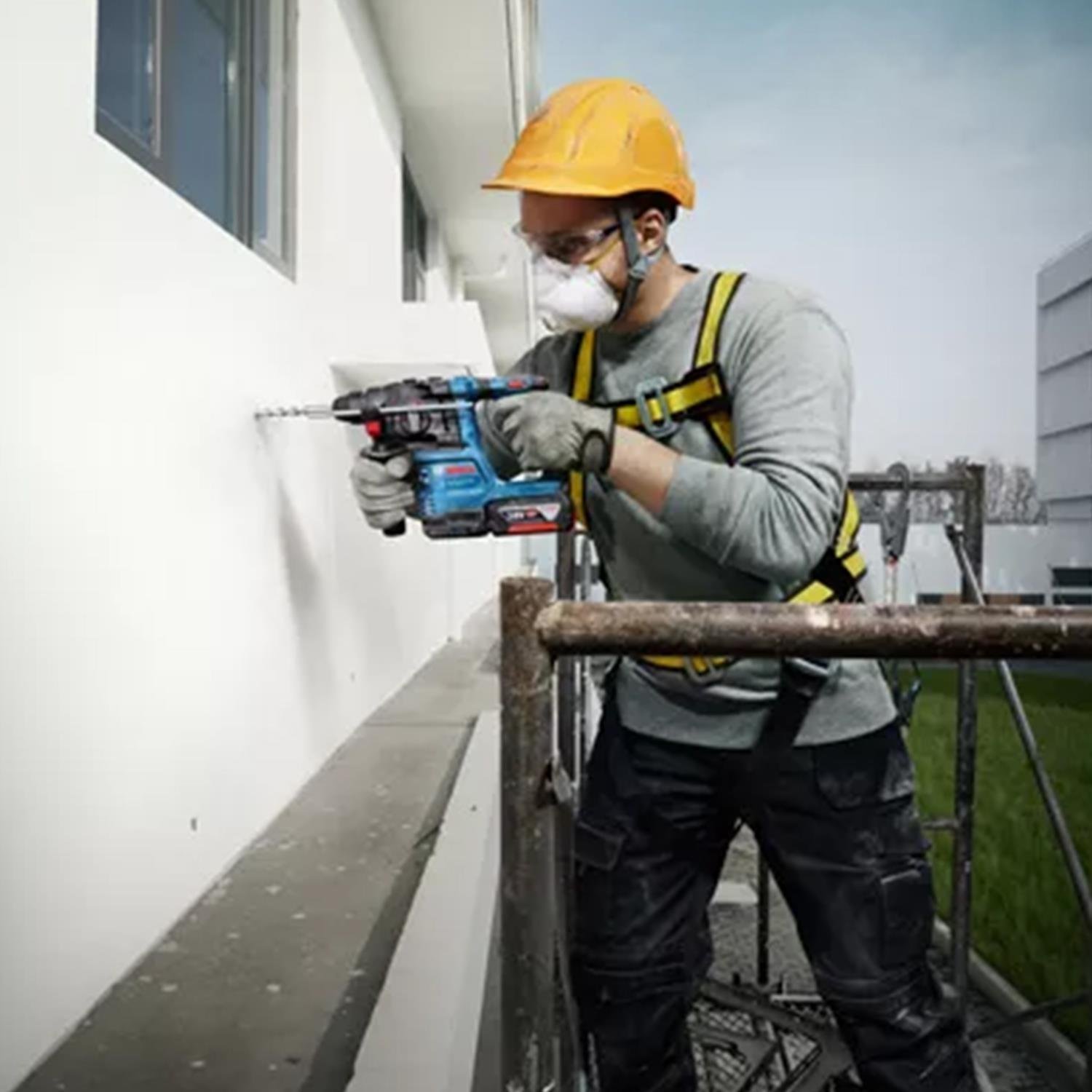 Bosch Professional GBH 185-LI Kit Tek Akülü 4  Ah Kırıcı ve Delici - 0611924022