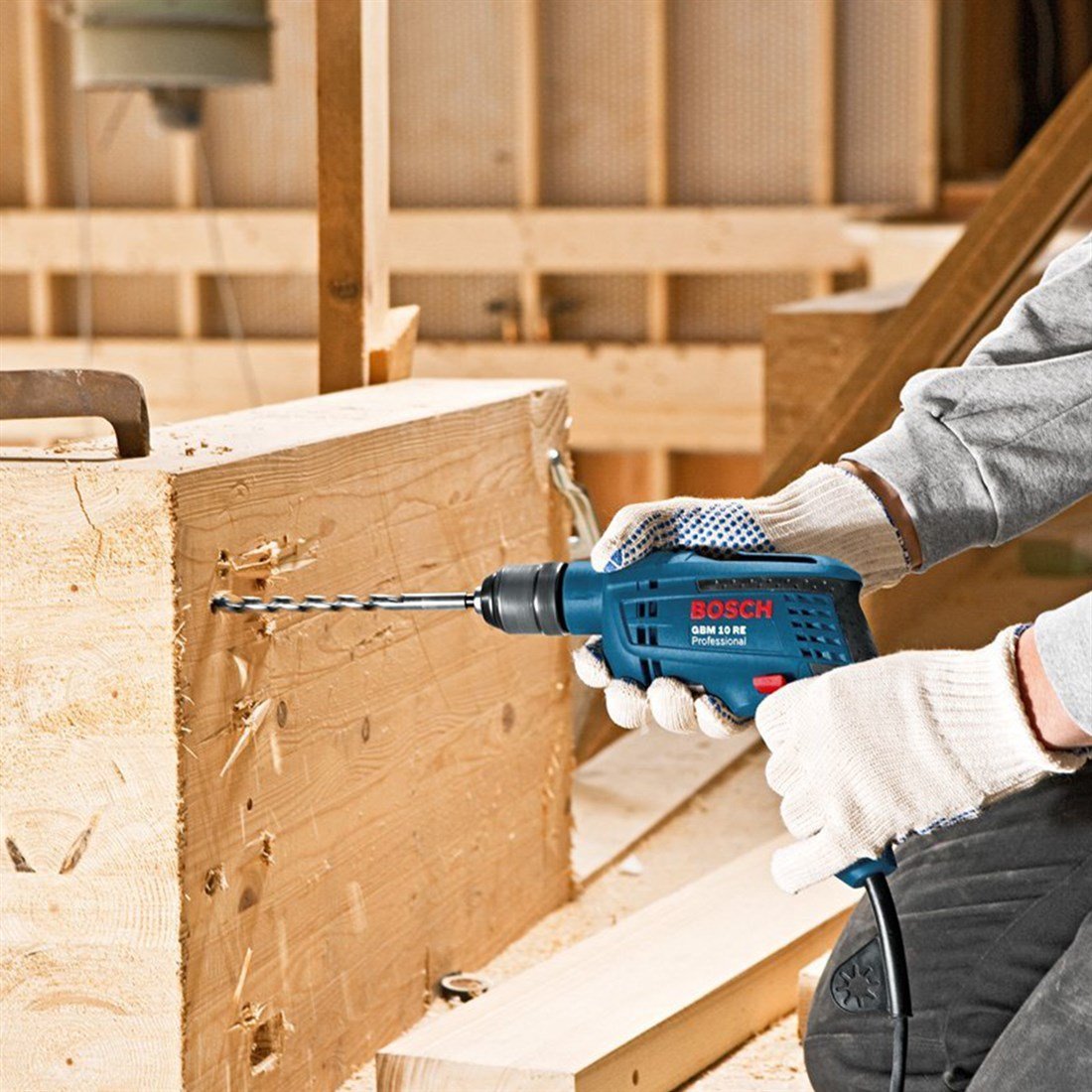 BOSCH Professional GBM 10 RE Darbesiz Matkap - 0601473600