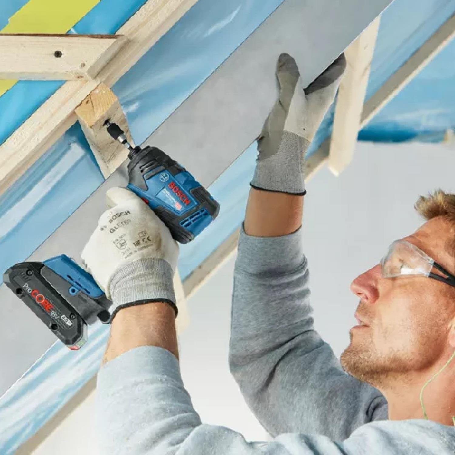 Bosch Professional Gdr 18v-200 C  2*4 Ah Akülü Darbeli Somun Sıkma L-BOX- 06019g4106