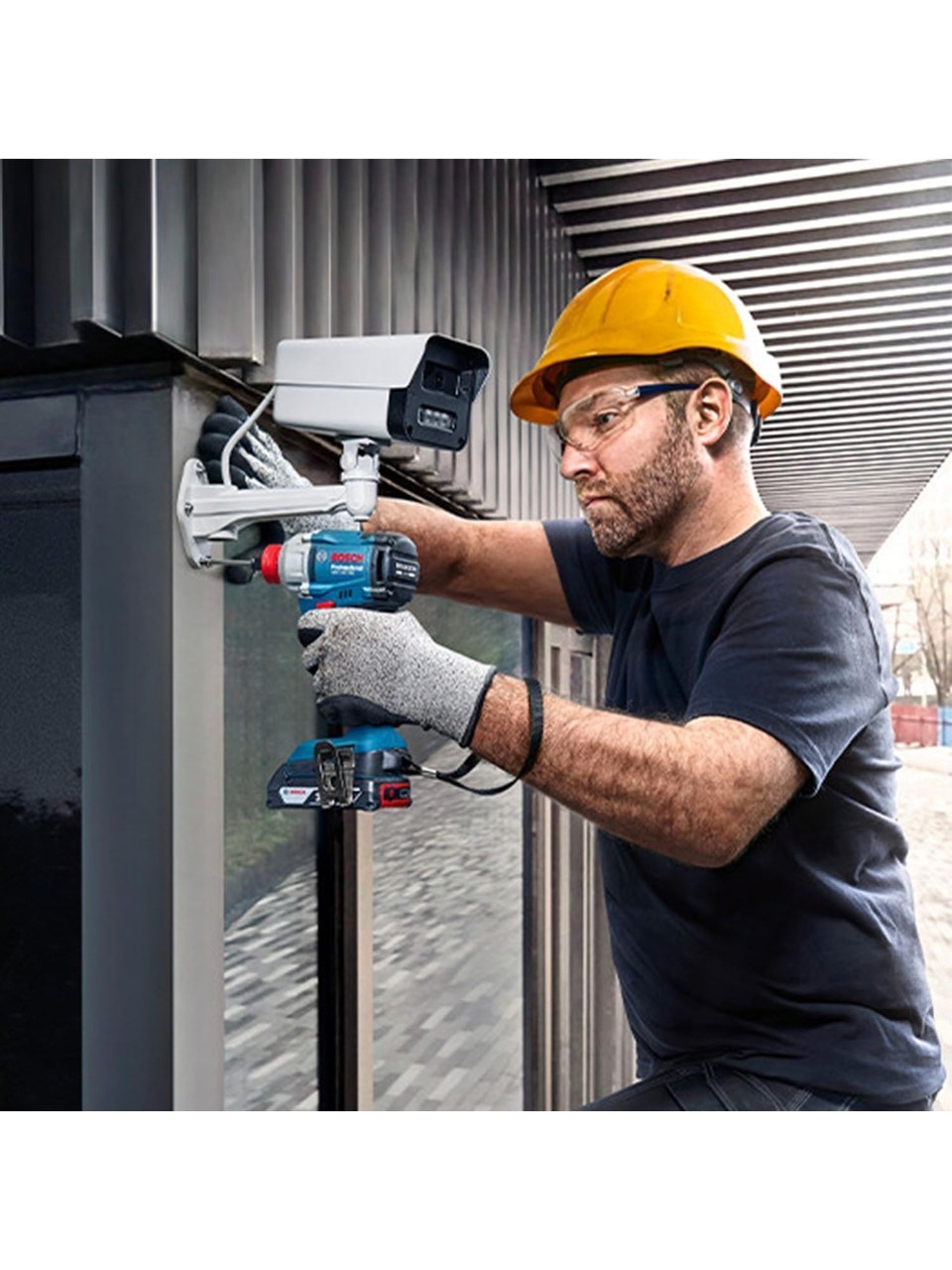 Bosch Professional GDX 18V-285 Akülü Darbeli Vidalama Somun Sıkma + GSB 185-Li Akülü Darbeli Matkap  2 Ah Çift Akü Set - 06019N2124