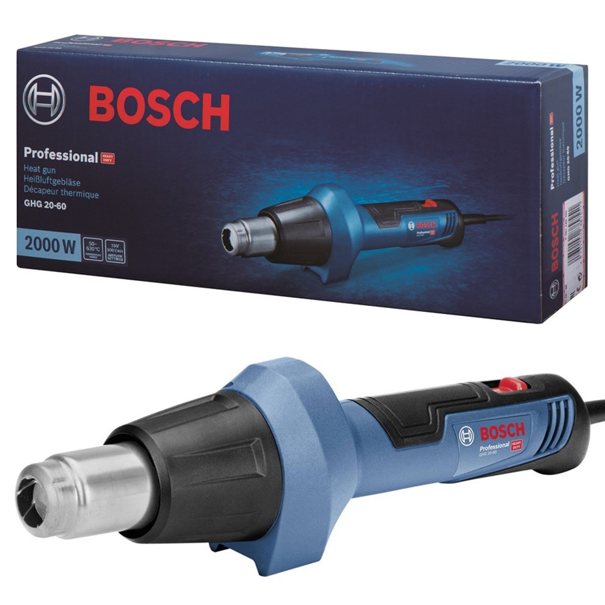 BOSCH Professional Ghg 20-60 Sıcak Hava Tabancası - 06012A6400