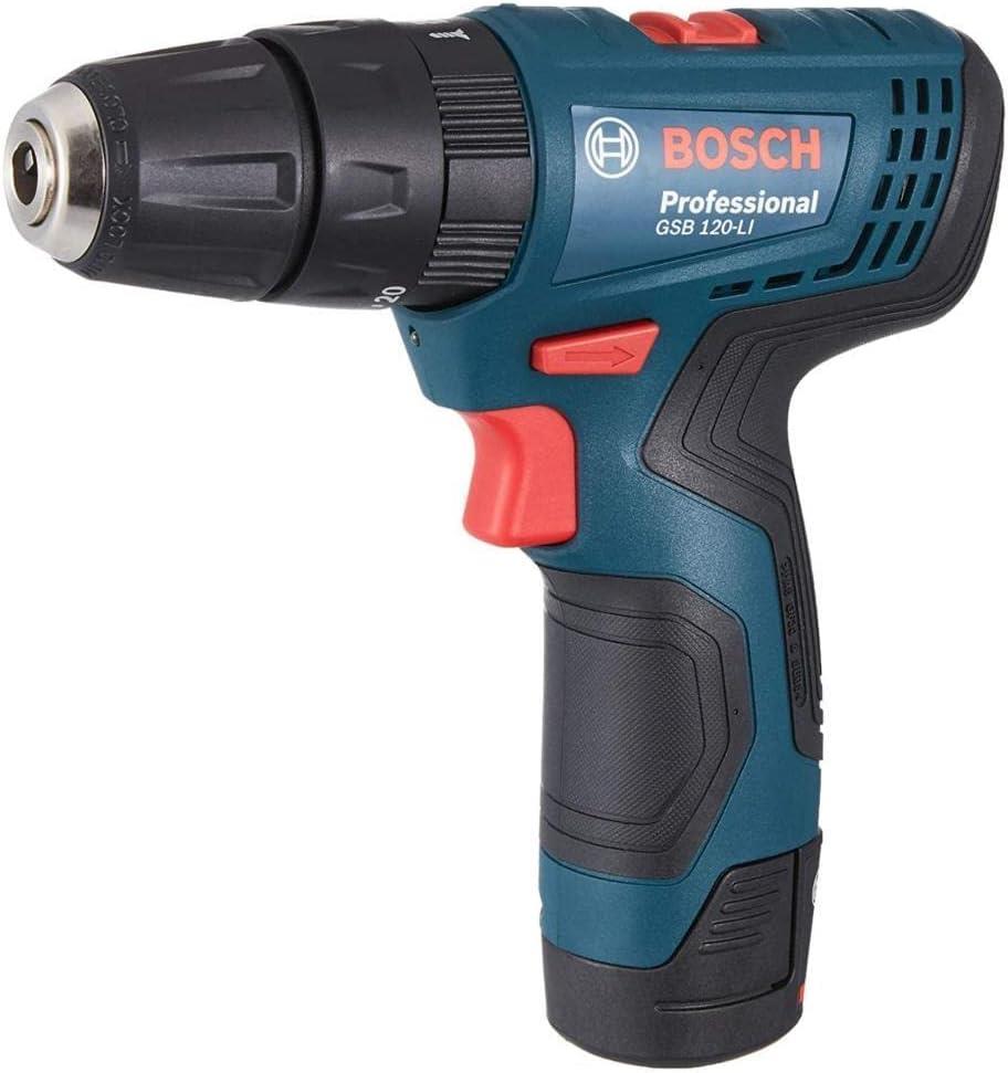 Bosch Professional GSB 120-LI 2x2Ah Akülü Darbeli Delme/Vidalama + GAS 12V Süpürge (SOLO) - 0615990M45