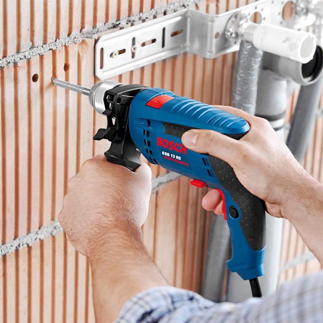 BOSCH Professional GSB 13 RE Darbeli Matkap - 0601217100