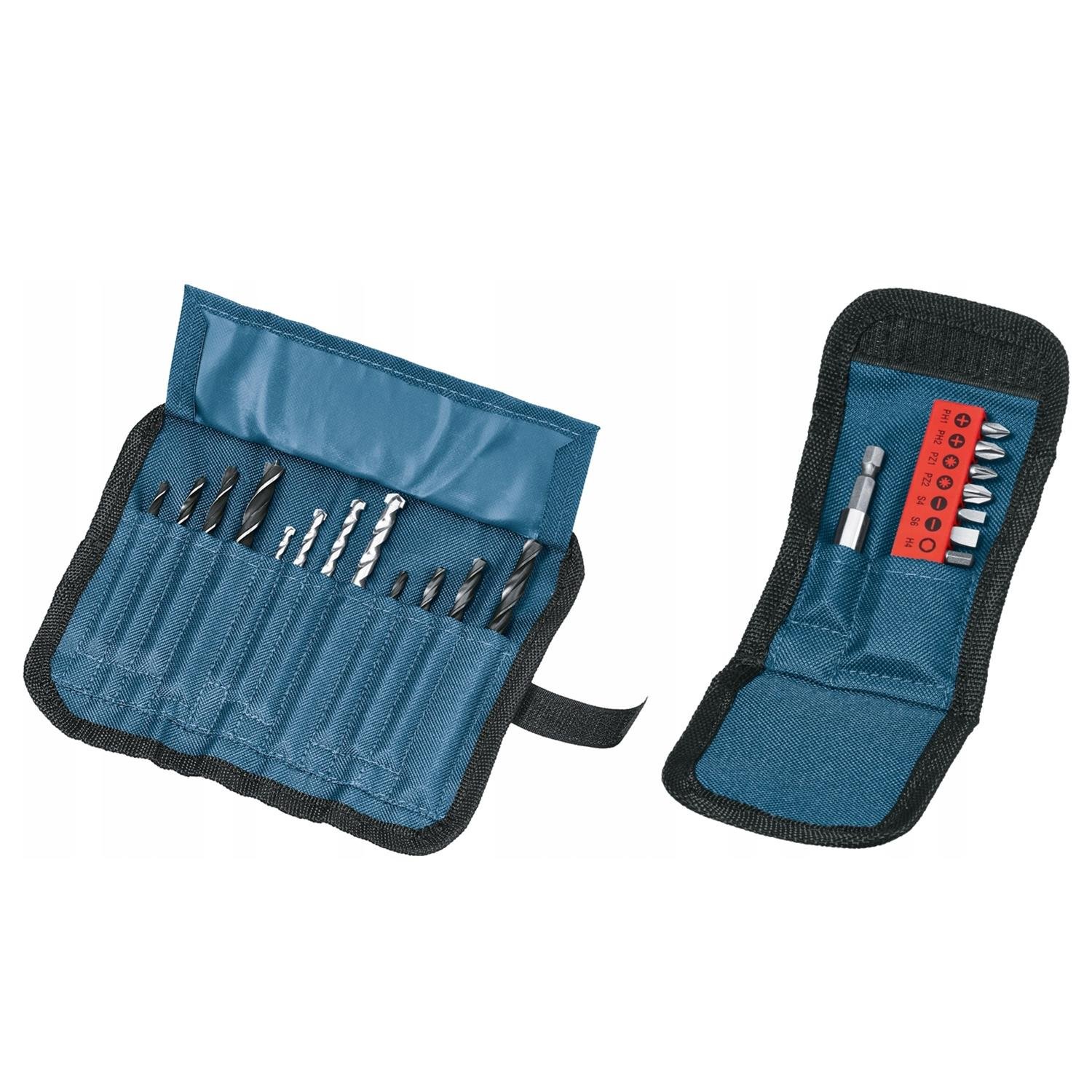 Bosch Professional GSB 185-LI Tek Akülü 2.0 Ah Kömürsüz Motor Darbeli Vidalama + 23 Parça Aksesuar Seti - 06019K3102