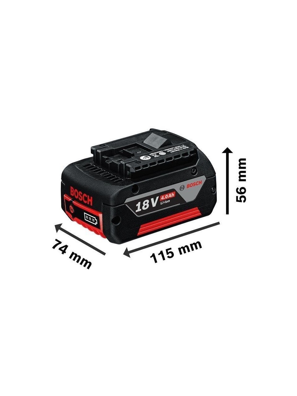 Bosch Professional GSR 18V-45 + GWS 18V-8 + GBH 18V-22 3 x 4.0 Ah Akülü Kombi Set - 0615A5007L