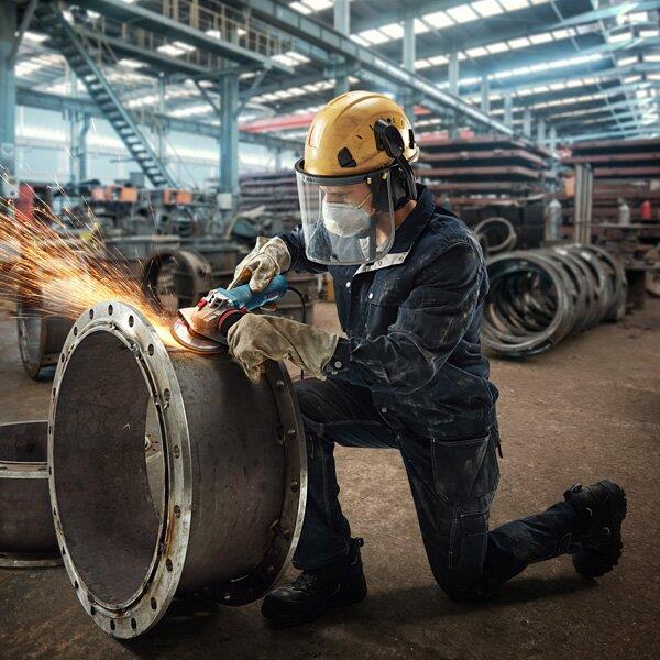 BOSCH Professional GWS 12-125 Taşlama Makinesi - 06013A6106