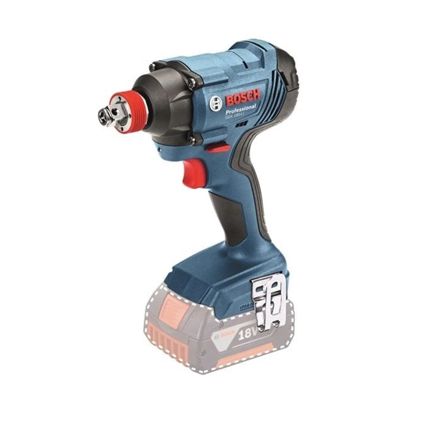Bosch Professionel GSR 185-LI + GDX 180-LI + GWS 180-LI (2x 4.0 Ah, GAL 18V-40) + RAF toolbag in carton - 0615990N3P