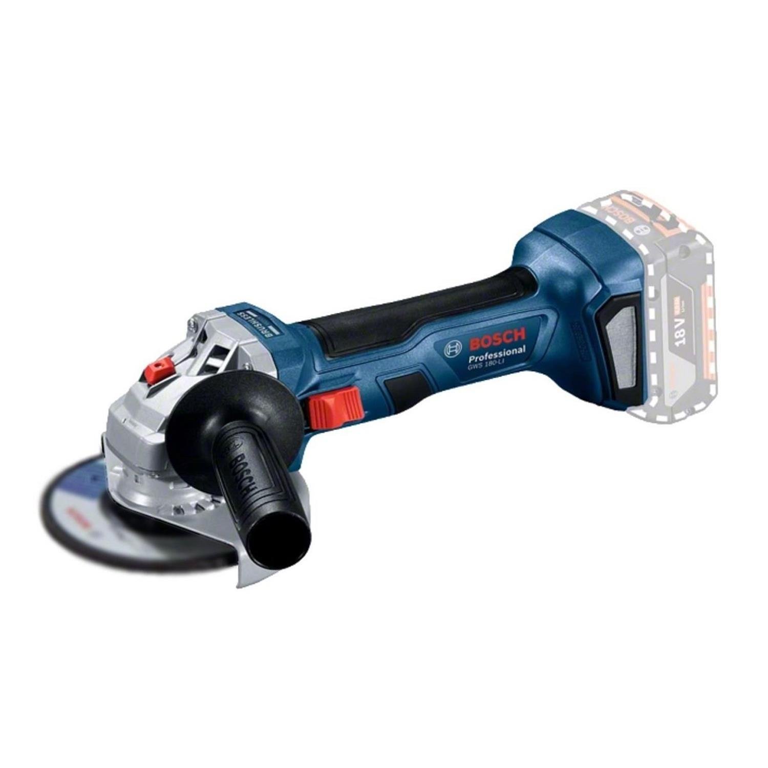 Bosch Professionel GSR 185-LI + GDX 180-LI + GWS 180-LI (2x 4.0 Ah, GAL 18V-40) + RAF toolbag in carton - 0615990N3P