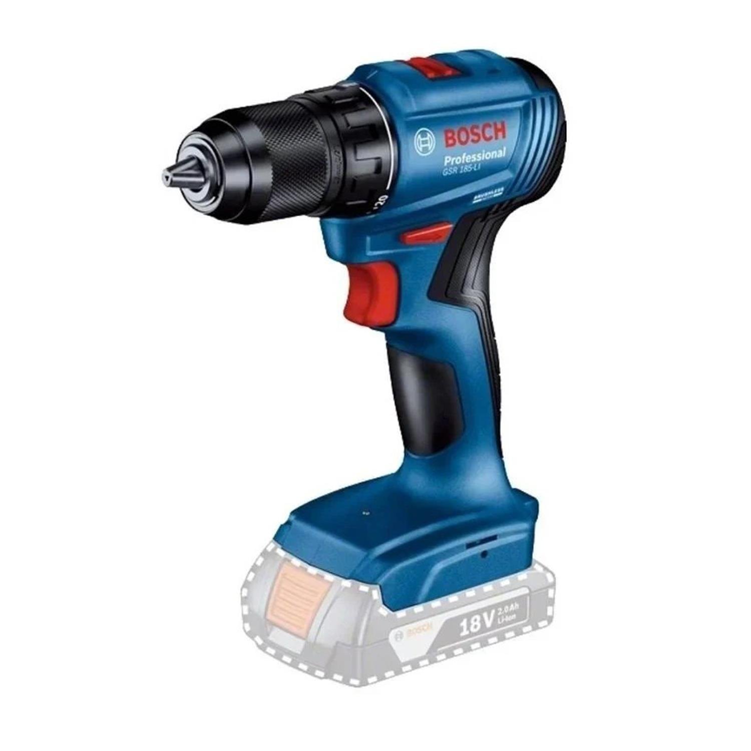 Bosch Professionel GSR 185-LI + GDX 180-LI + GWS 180-LI (2x 4.0 Ah, GAL 18V-40) + RAF toolbag in carton - 0615990N3P