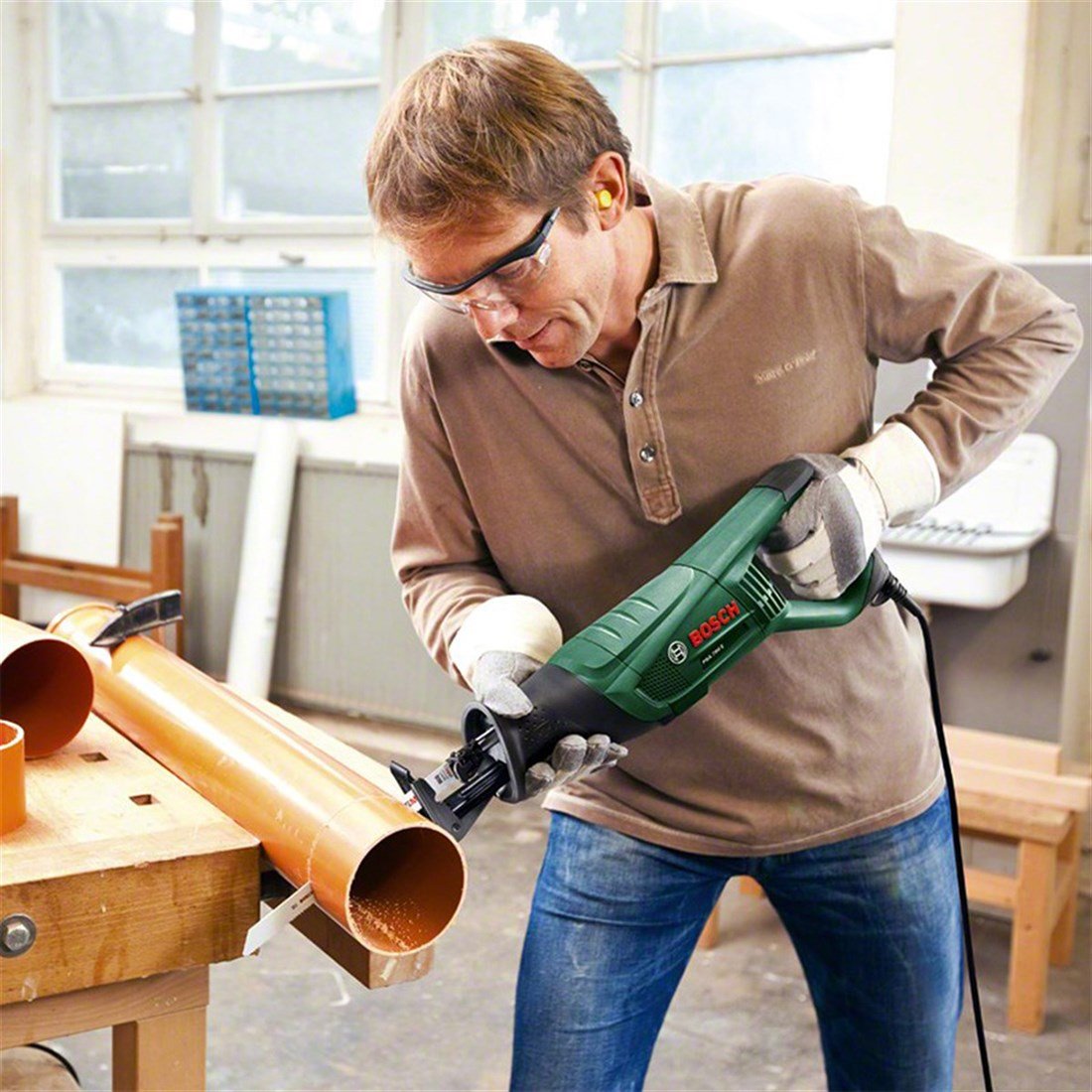 BOSCH Psa 700 E Tilki kuyruğu Panter Testere - 06033A7000