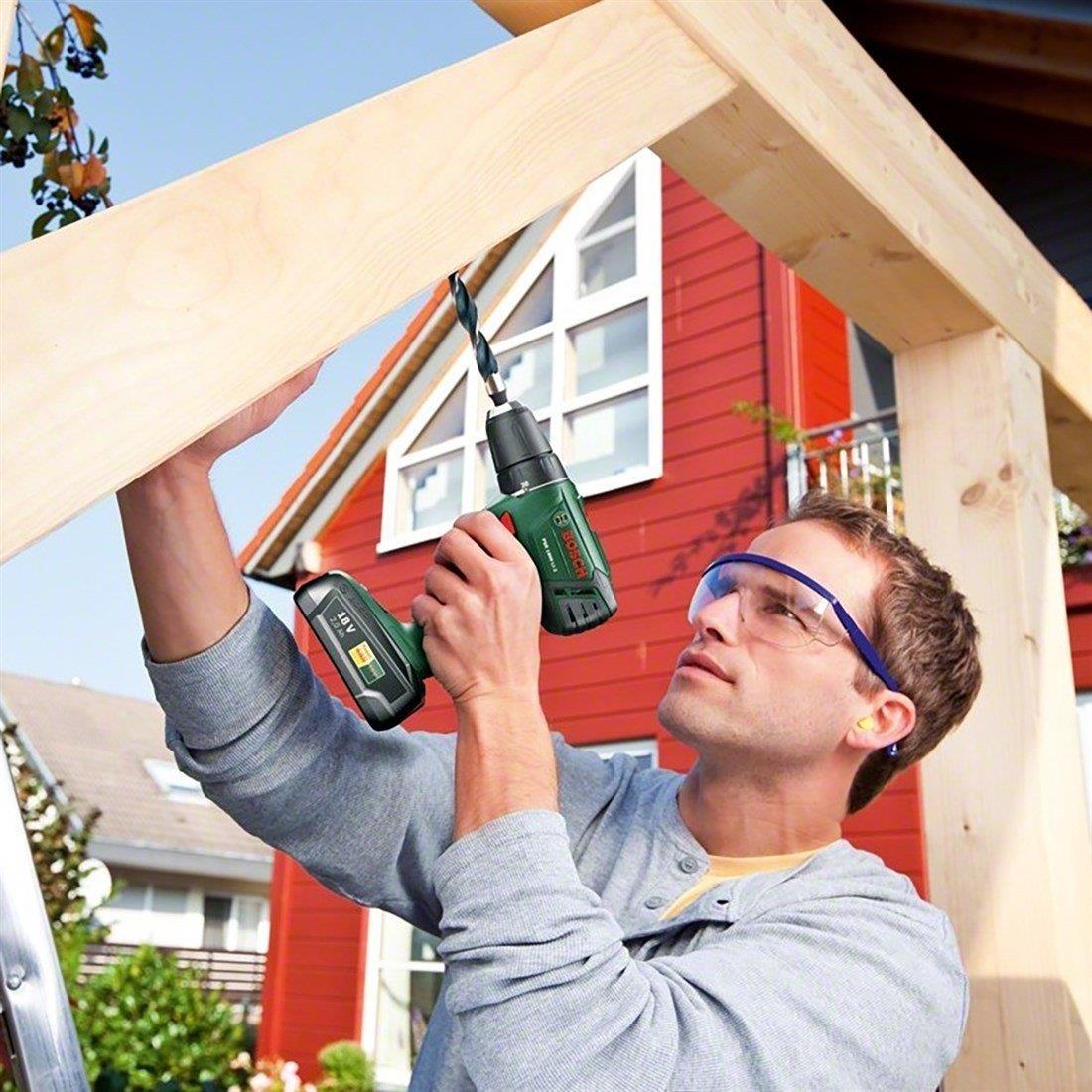 Bosch Psr 1800 LI-2 1.5 Ah Tek Akülü Delme/vidalama Makinesi (06039A310U) + Bosch Sırt Çantası