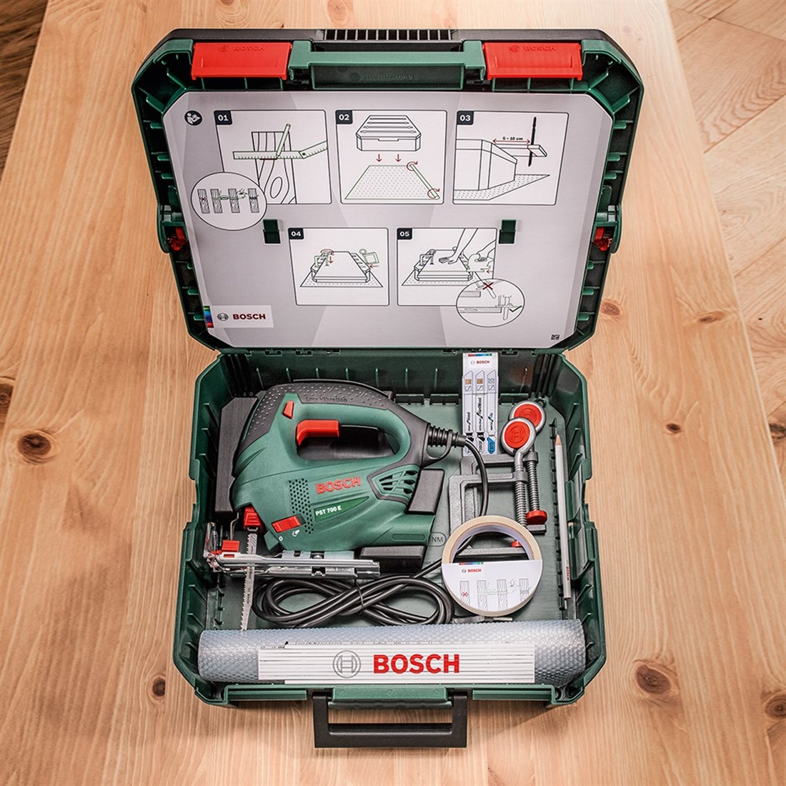 Bosch PST 700 Dekupaj Testere 500W + S-Boxx  - 06033A0005
