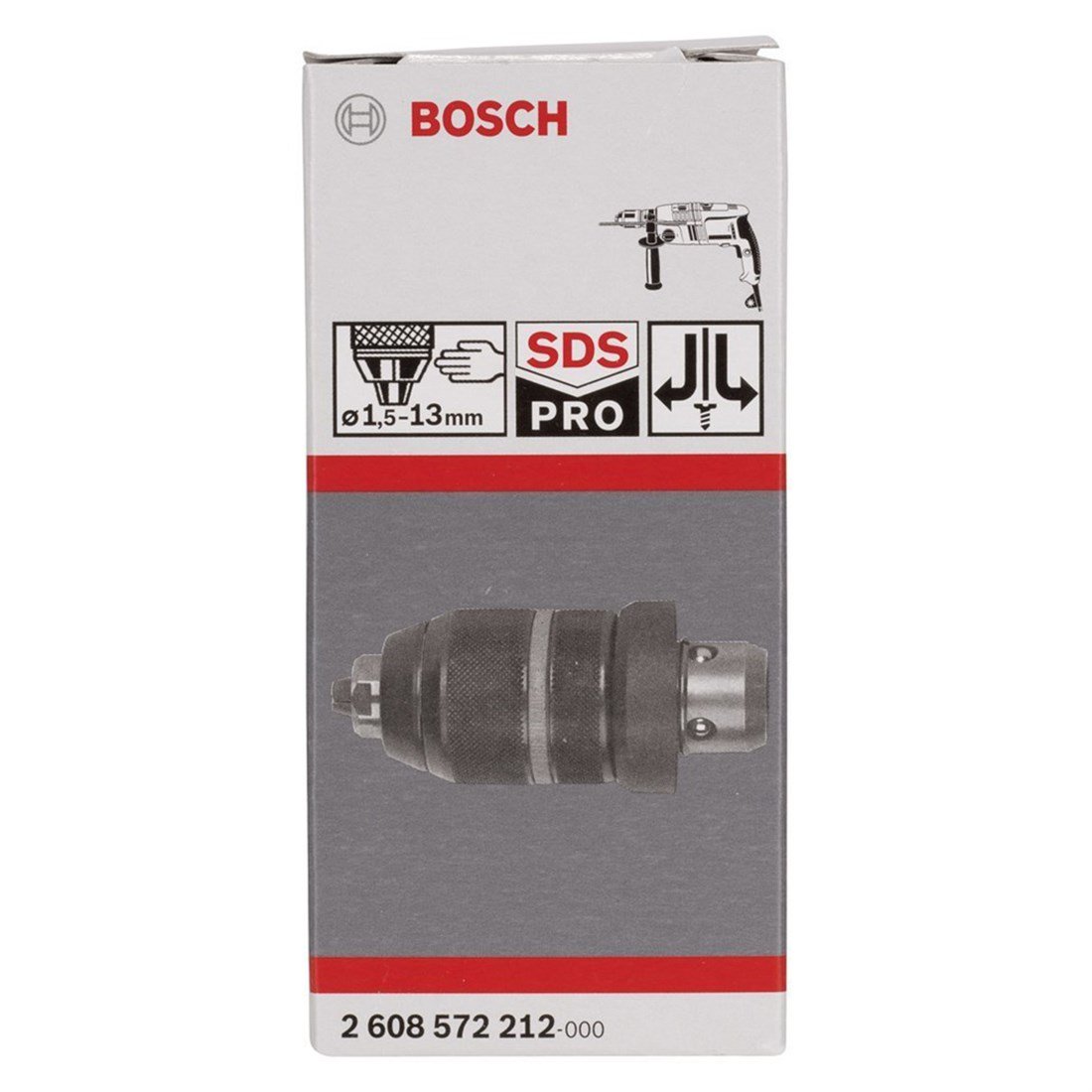 Bosch SDS-Plus 1,5-13 mm Mandren - 2608572212