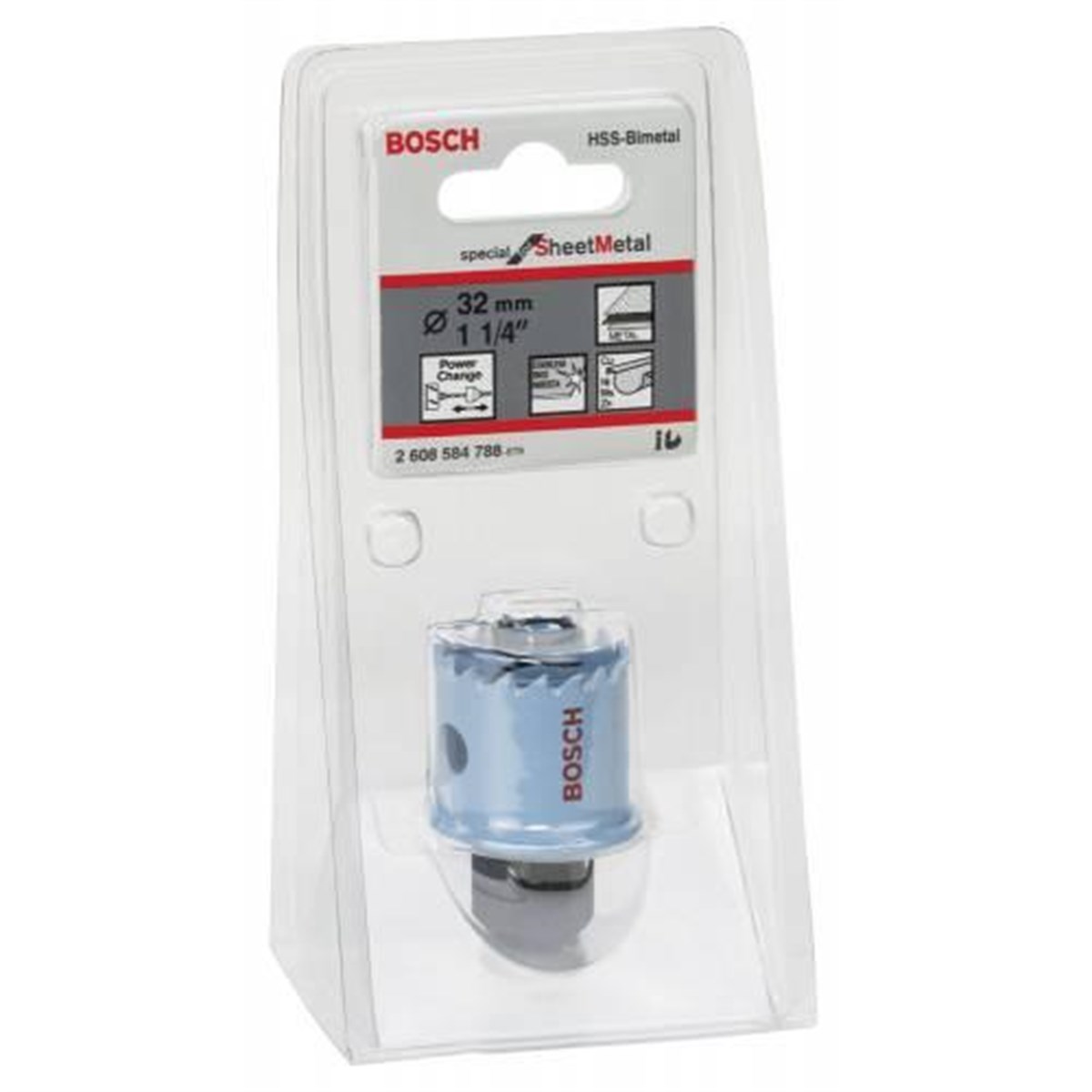 BOSCH Sheet Metal Panç 32mm