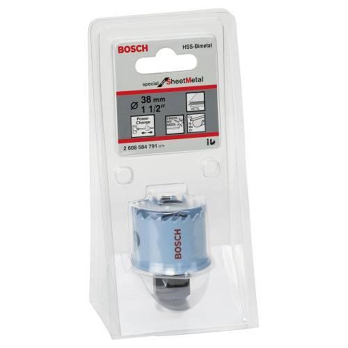 BOSCH Sheet Metal Panç 38mm