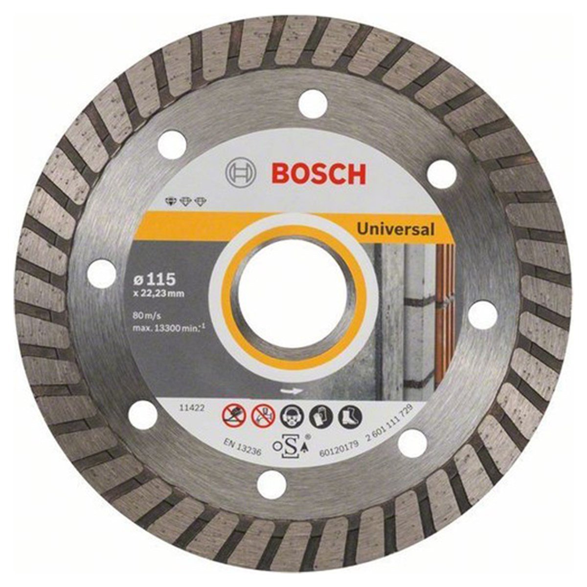 BOSCH STANDART FOR UNİVERSAL TURBO KESİCİ 115MM - 2608602393