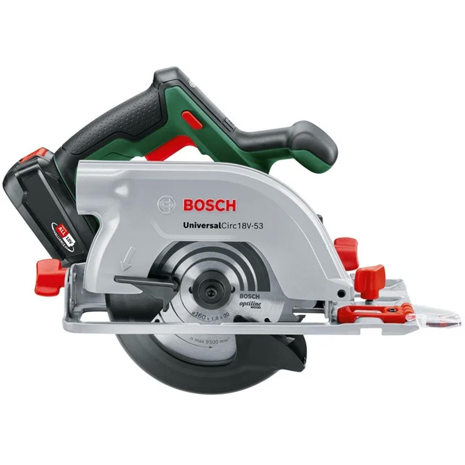 Bosch Universal Circ 18V-53 Set DaireTestere - 06033B1402