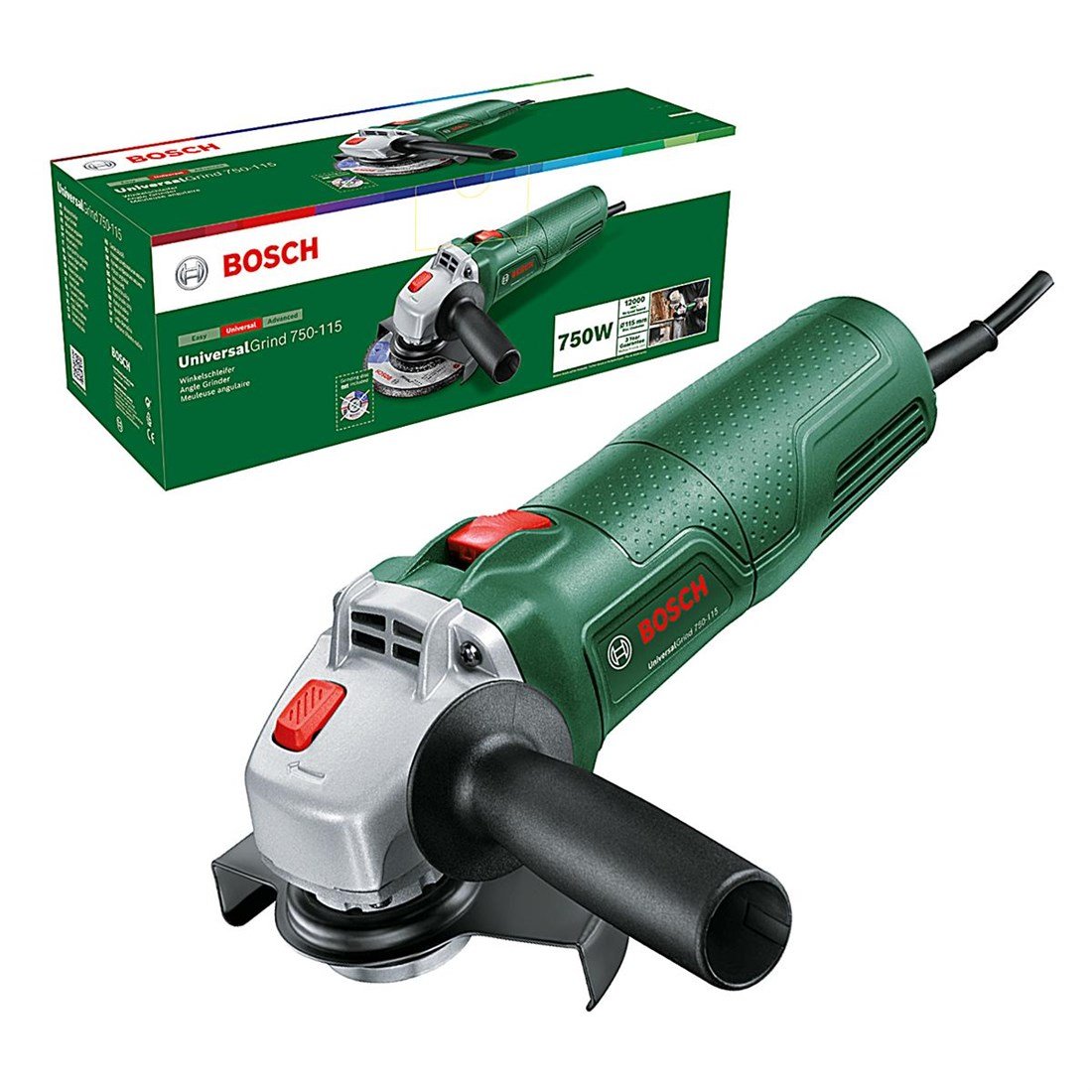 Bosch Universal Grind 750-115 Taşlama Makinesi 750W - 06033E2000