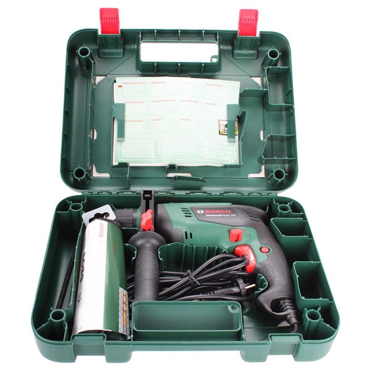 Bosch Universal Impact 700 Darbeli Matkap + 19 Parça Aksesuar Set - 060313100B