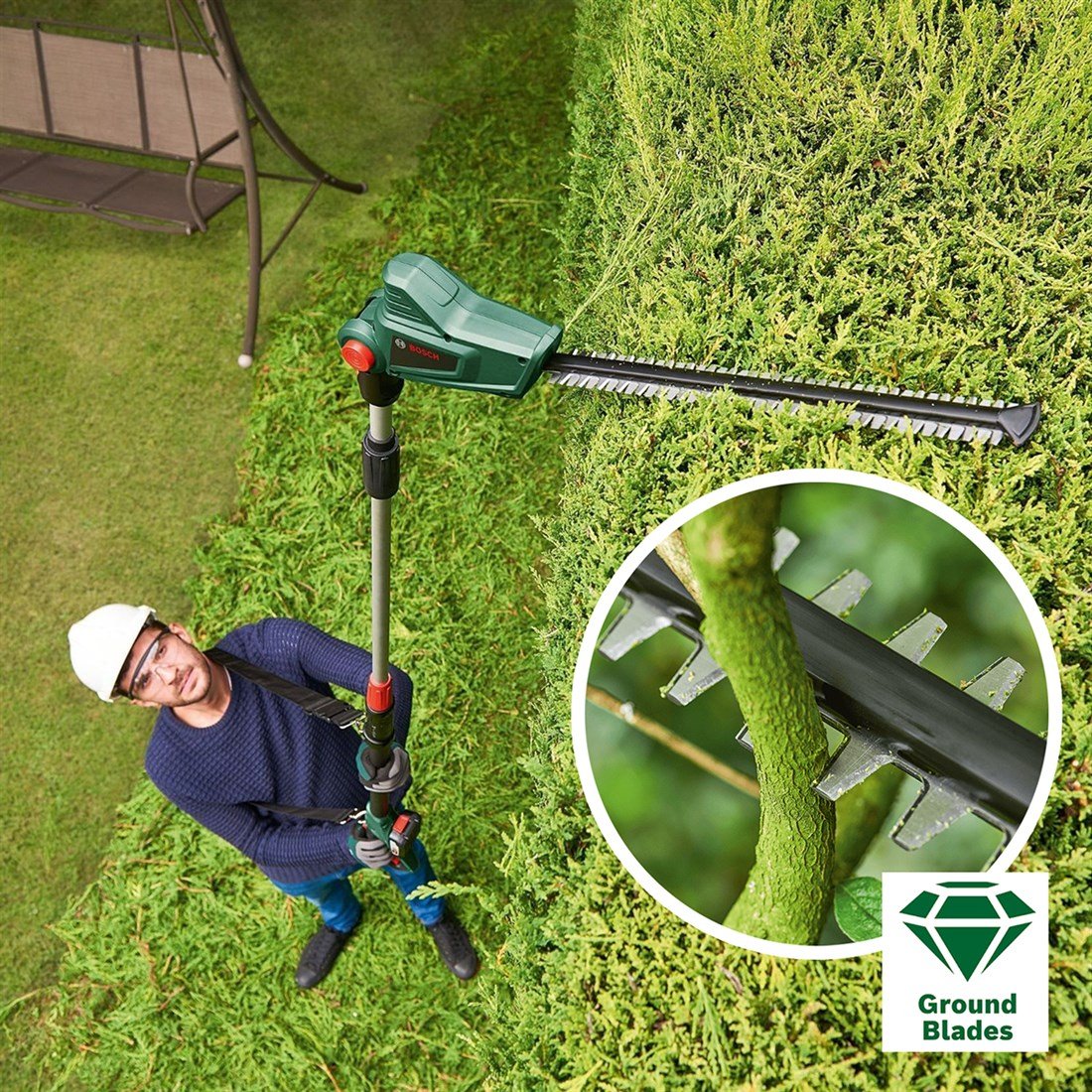 Bosch UniversalHedgePole 18 Teleskopik Çit Kesme - 06008B3000