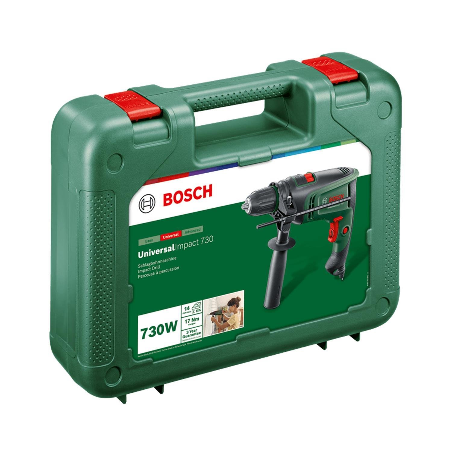 Bosch UniversalImpact 730 Darbeli Matkap +15 Parça X-line Set- 0603313402
