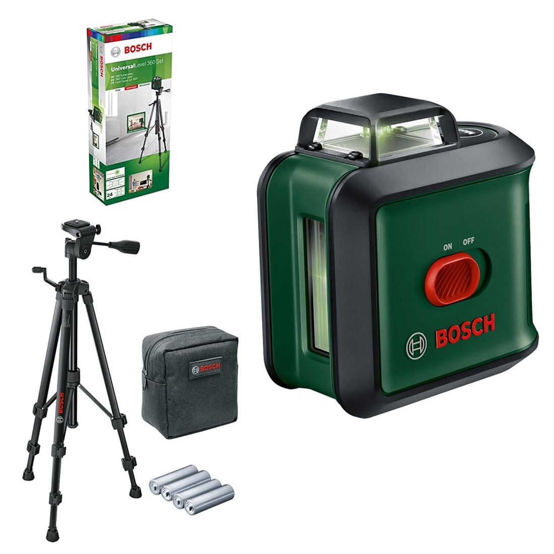 Bosch UniversalLevel 360 + TT150 Tripod Çizgi Lazer - 0603663E03 