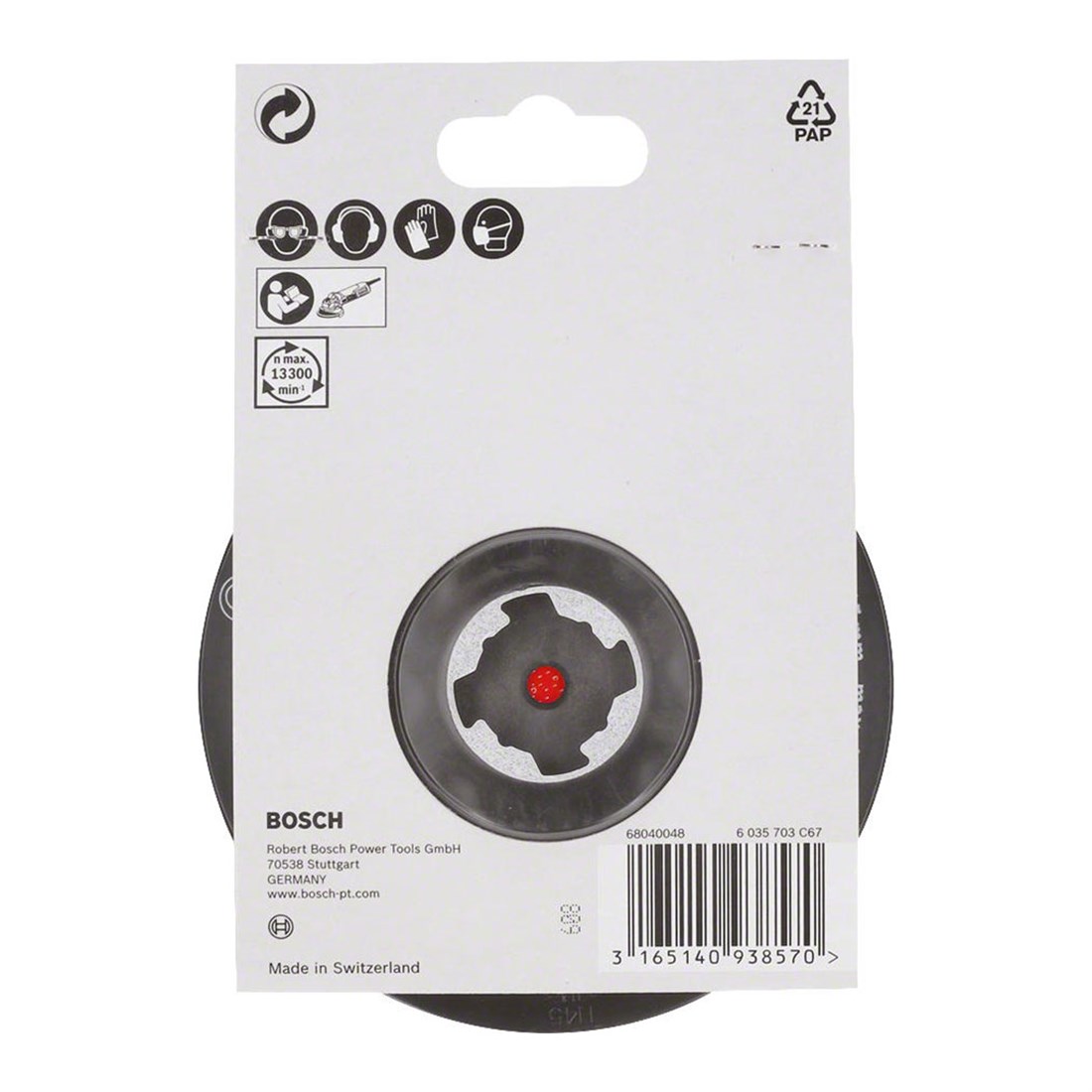 Bosch X-Lock 115 mm Zımpara Tabanı M14 - 2608601721