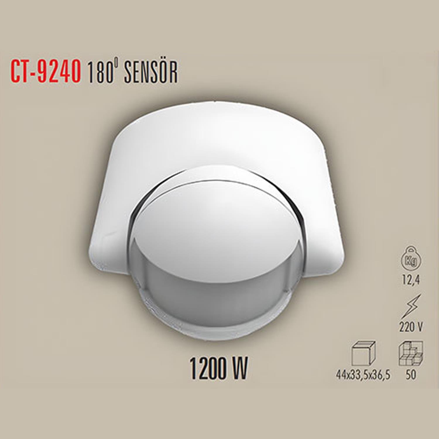 Cata Ct-9240 Hareket Sensörü 180 Derece