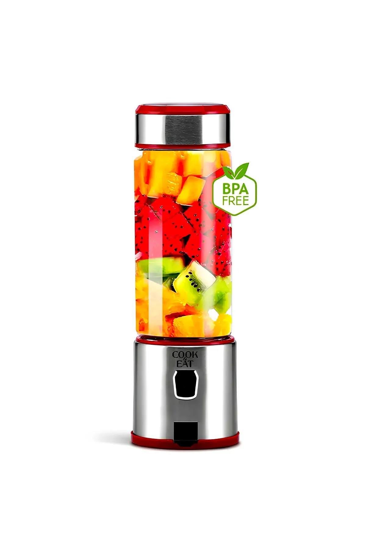 Cook Eat S-Pow Şarjlı 450 ml Paslanmaz Blender