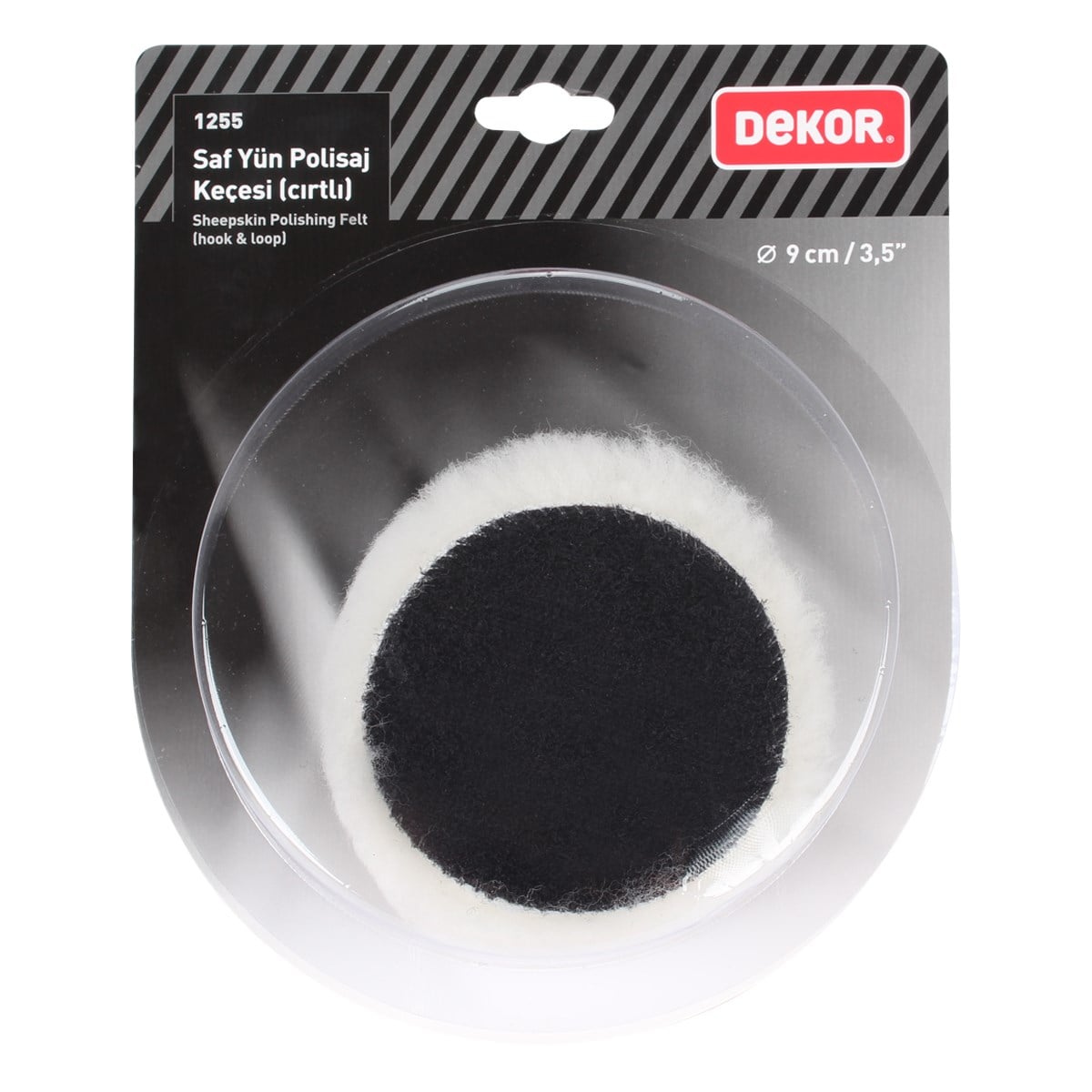 DEKOR 1255 POLİSAJ KEÇESİ 9CM