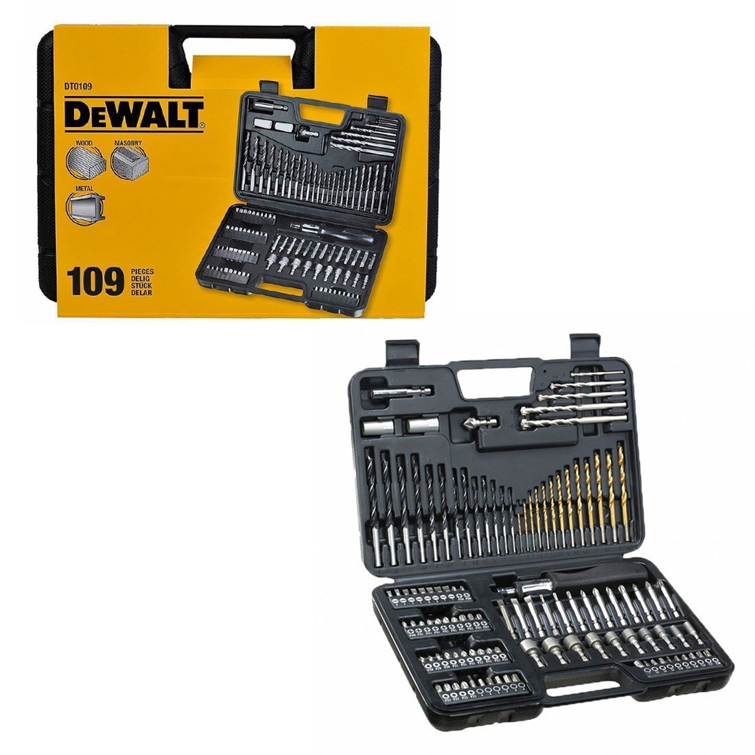 Dewalt 109 Parça Aksesuar Seti-DT0109