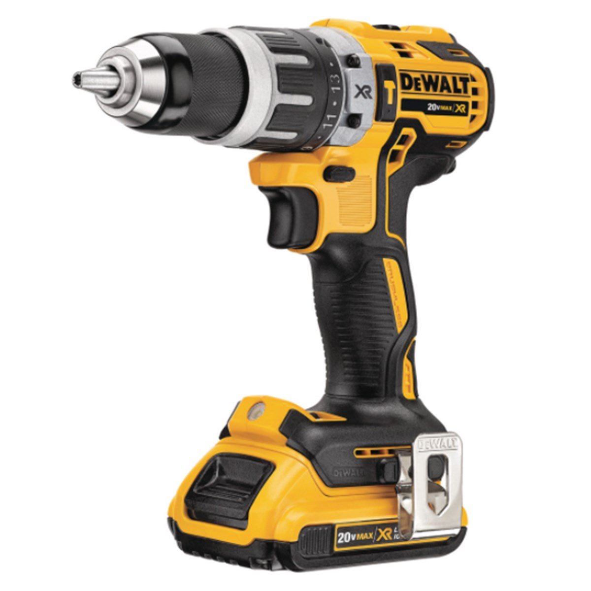 Dewalt 18V XR Çift Akülü Darbeli Matkap - DCD796D2