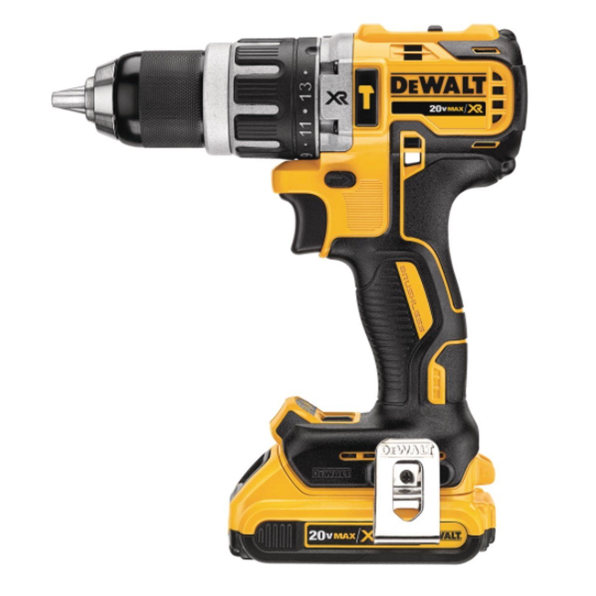 Dewalt 18V XR Çift Akülü Darbeli Matkap - DCD796D2