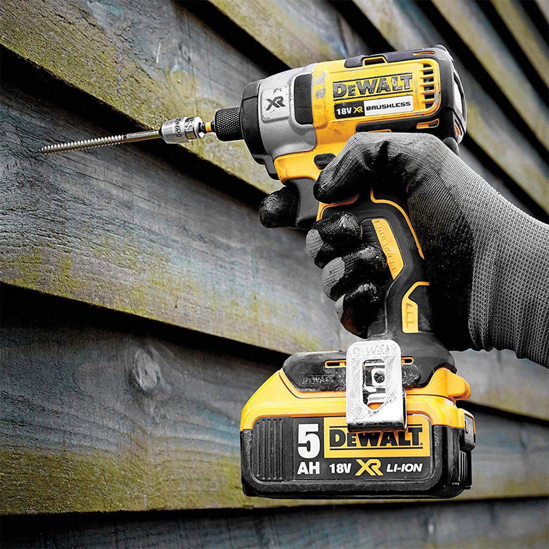 Dewalt DCF887NT 18v Kömürsüz Darbeli Tornavida Matkap (Solo) (Set)