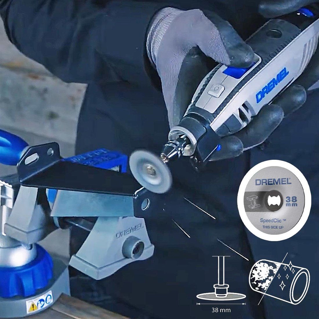 Dremel EZ SC Taşlama Diskleri (SC541) - 2615S541JA