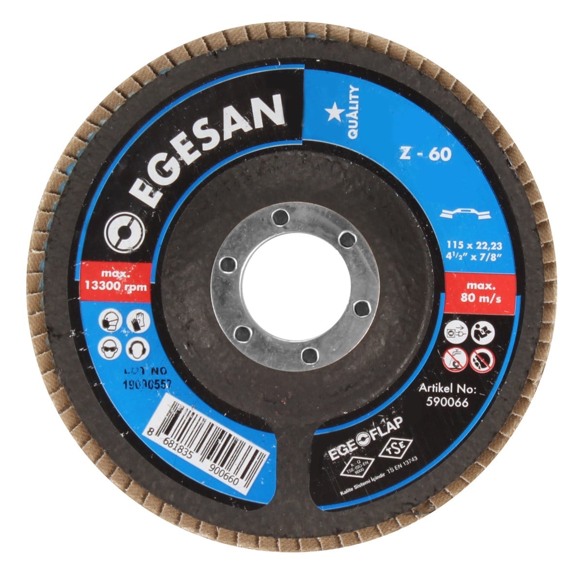 EGELİ 115 FLAP DİSK ZR 60 