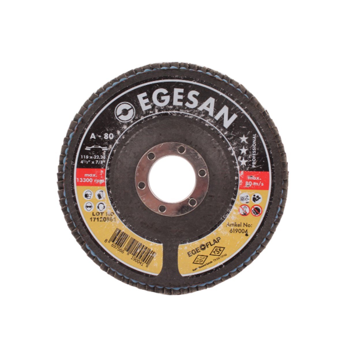 Egeli 115 Qualıty Flap Disk Nk-80