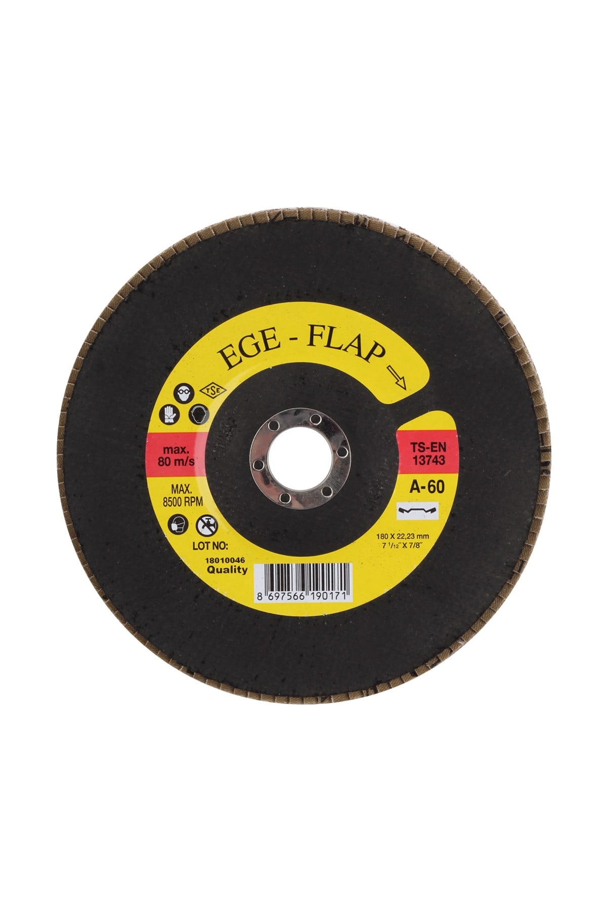 EGELİ 180 FLAP DİSK NK 60