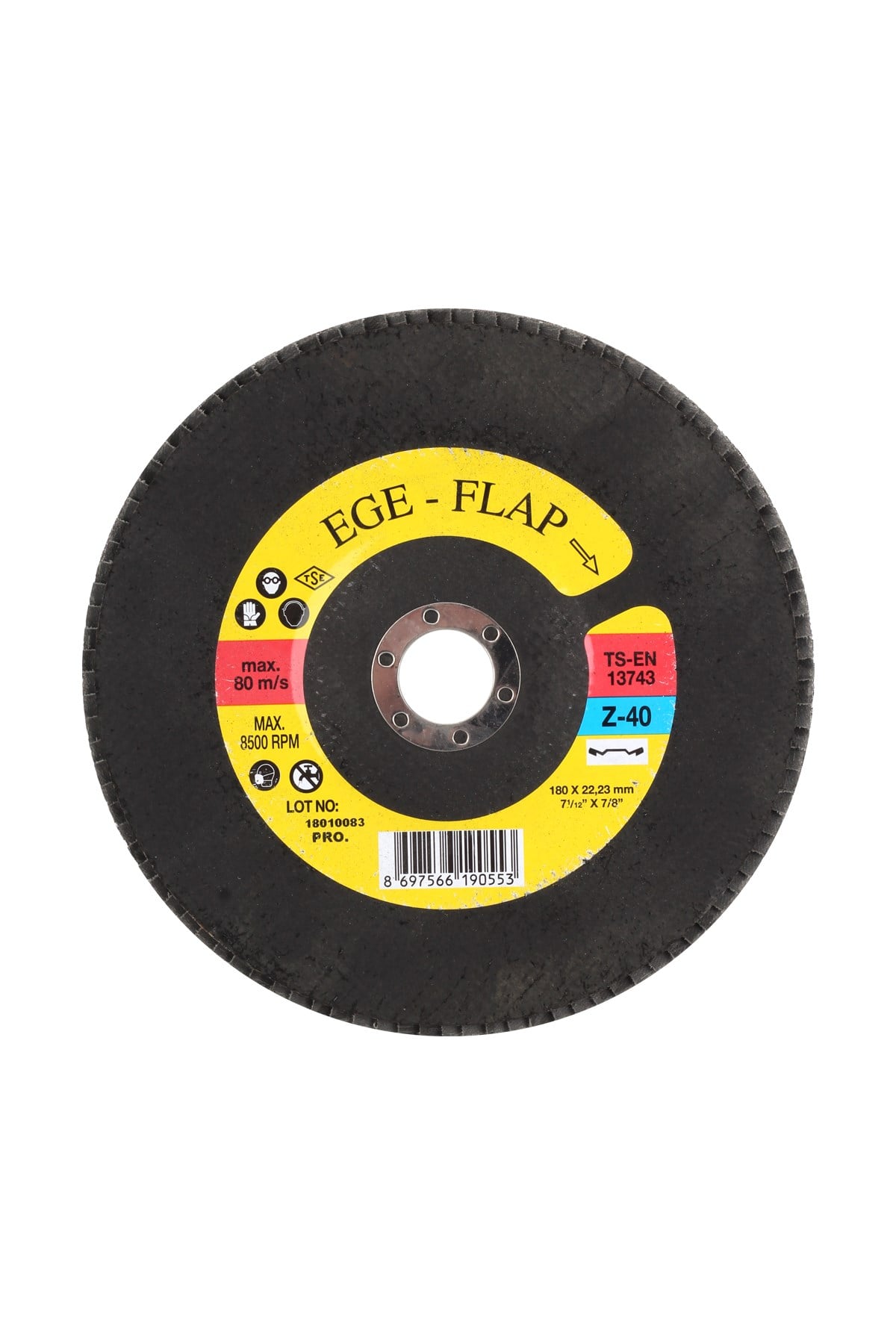 EGELİ 180 FLAP DİSK ZR 60