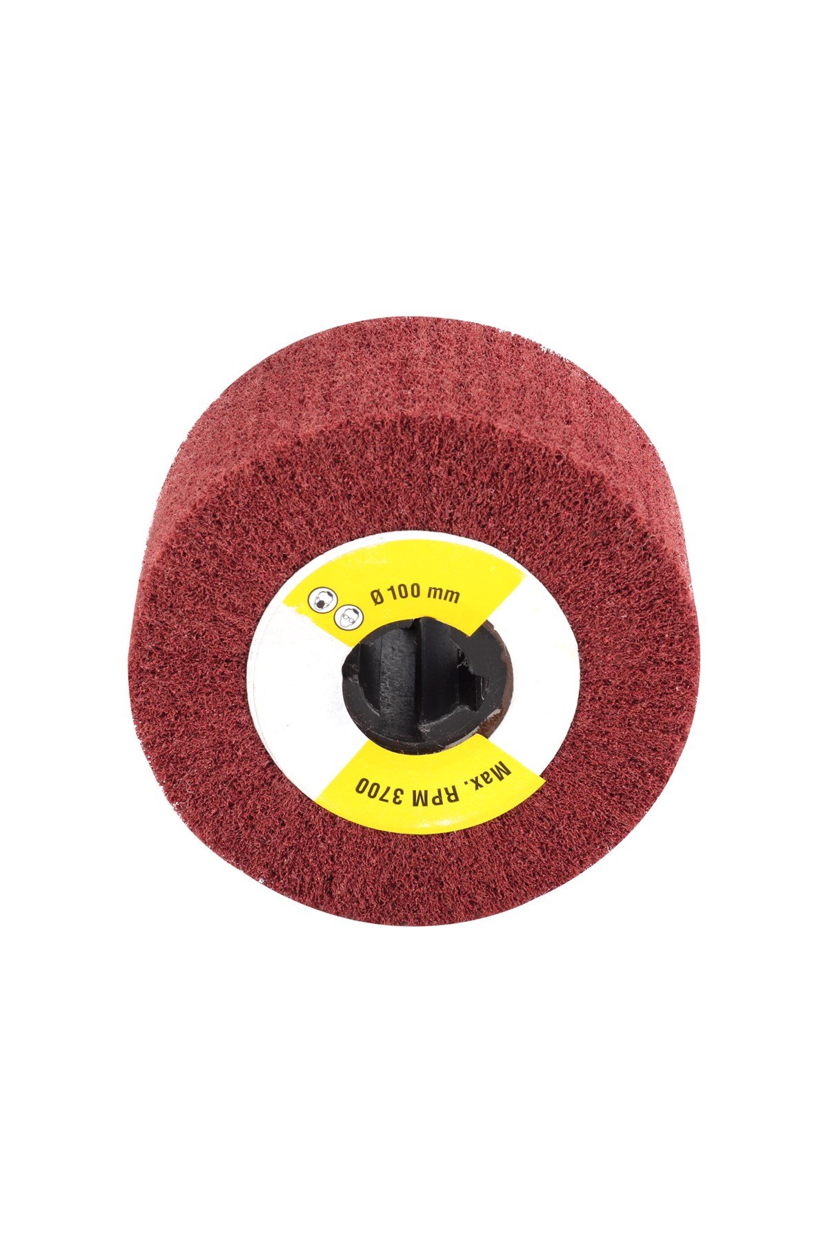 EGELİ KAMALI ELYAF MOP DİSK ZIMPARA 100*100*19