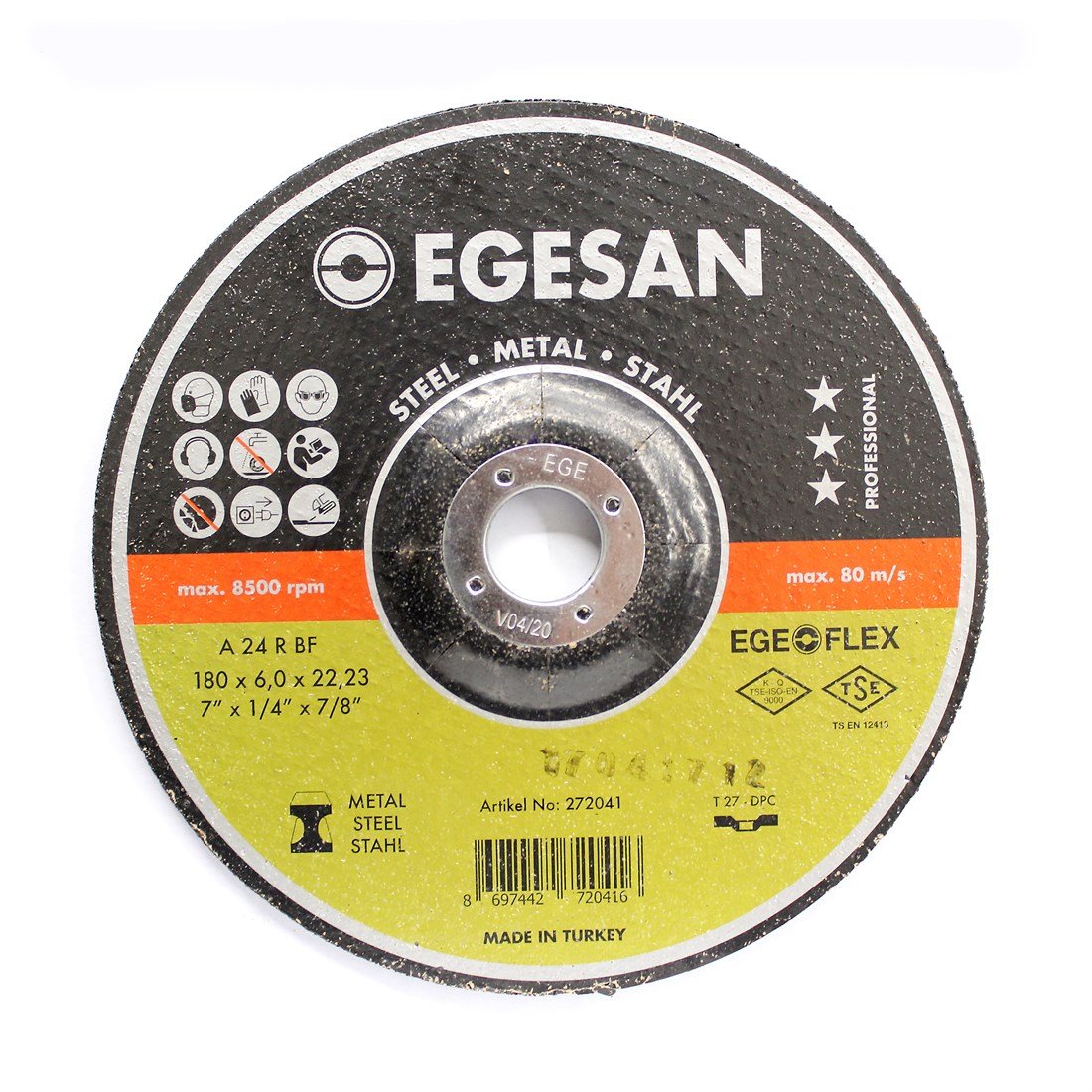 Egesan 180*6 Metal Taşlama - 272041