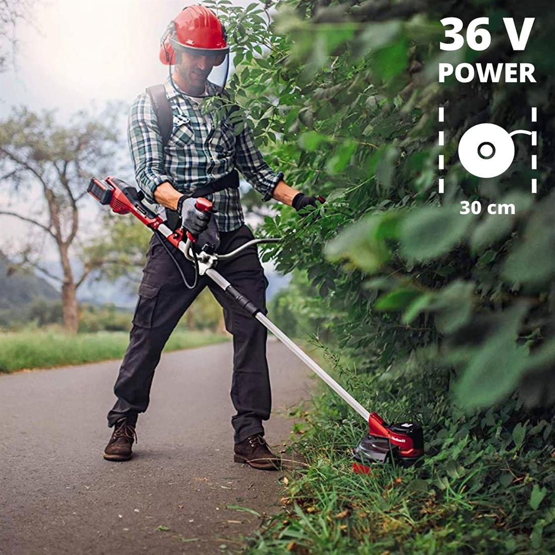 Einhell AGILLO Kit 2*3,0Ah Akülü Çalı Tırpanı - 3411323