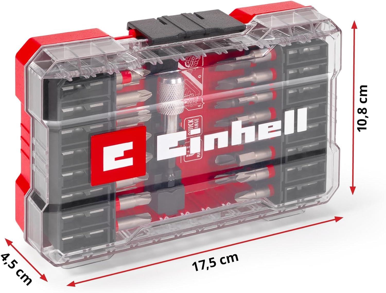 Einhell delici ve vidalama uç seti 33 parça M-CASE kutu - 49118903