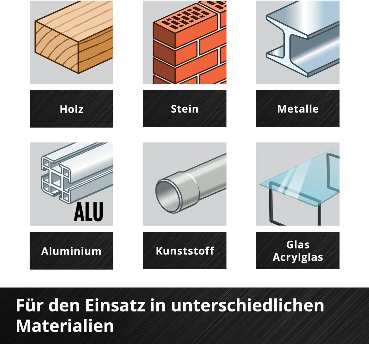 Einhell delici ve vidalama uç seti 33 parça M-CASE kutu - 49118903
