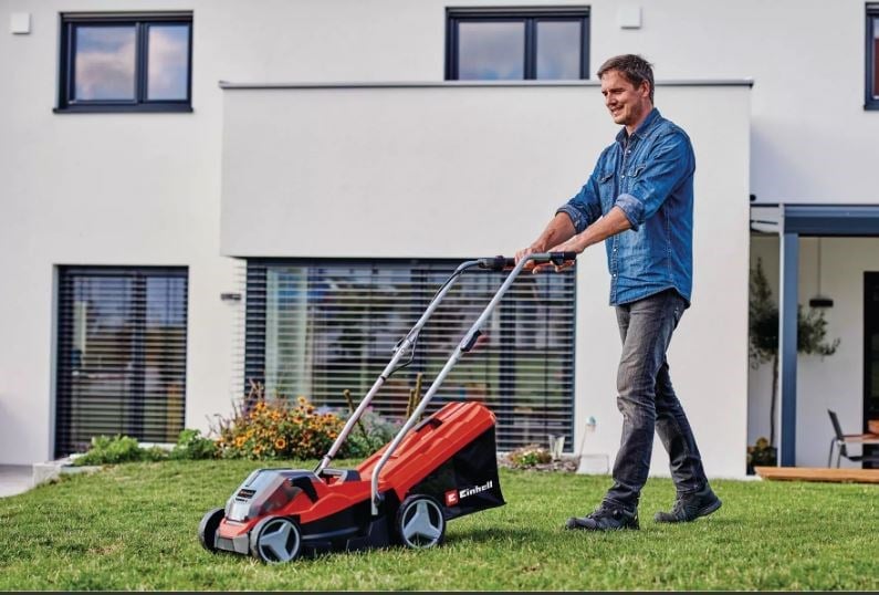 Einhell Expert GE-CM 36/33 Li (2x2,5 Ah)  Akülü Çim Biçme Makinesi - 3413210
