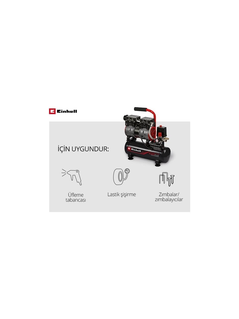 Einhell Expert TE-AC 110/6 Silent Plus Sessiz Hava Kompresörü - 4020600