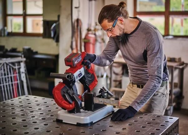 Einhell Expert TE-MB 18/127 U Li - Solo, Akülü Şerit Testere - 4504215