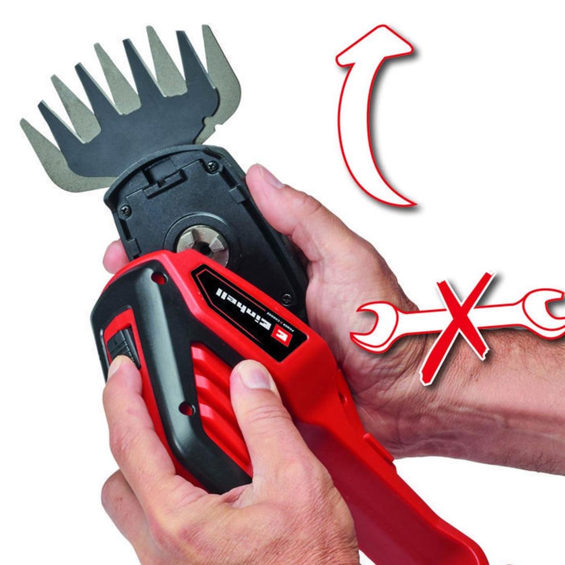 Einhell GE-CG 18/100 Li Akülü Çit Budama Solo (Aküsüz) - 3410313