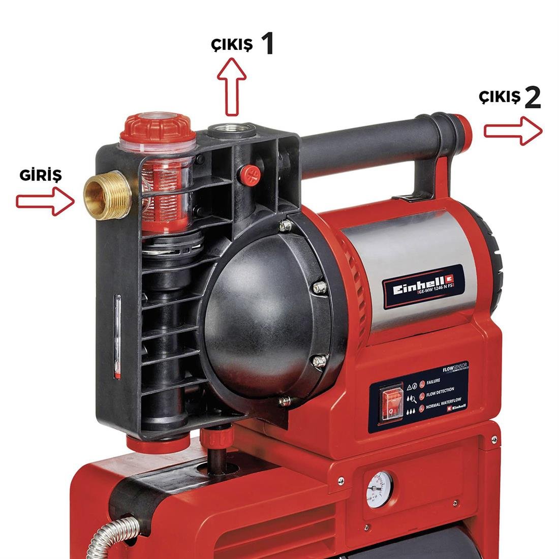 Einhell GE-WW 1246 N FS Hidrofor - 4173530