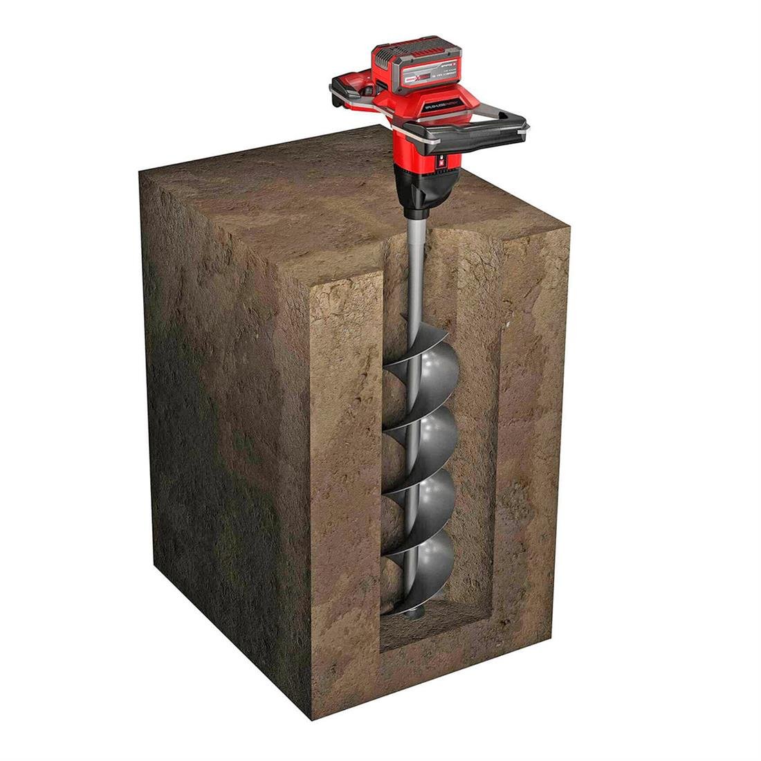 Einhell GP-EA18/150 Li BL Akülü Toprak Burgu Makinesi Solo (Aküsüz) - 3437000